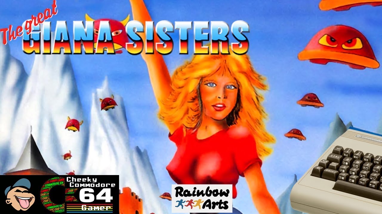 THE GREAT GIANA SISTERS – Commodore 64 (1987) | A Platformer That Shook the Industry