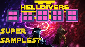 Super Samples Found in Helldivers 2