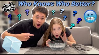 COUPLES QUIZ | ICE BUCKET EDITION 🥶🧊