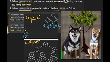 C++ DFS BFS解二元樹Leetcode 623 Add One Row to Tree