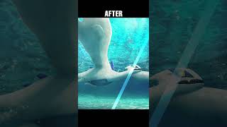 Realistified Lugia Before After 🤯 #photoshop #photomanipulation #alchemyart