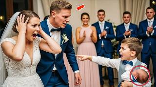 9 Year Old Boy Crashed a Wedding With a Newborn Baby — What He Revealed Left Everyone Silent
