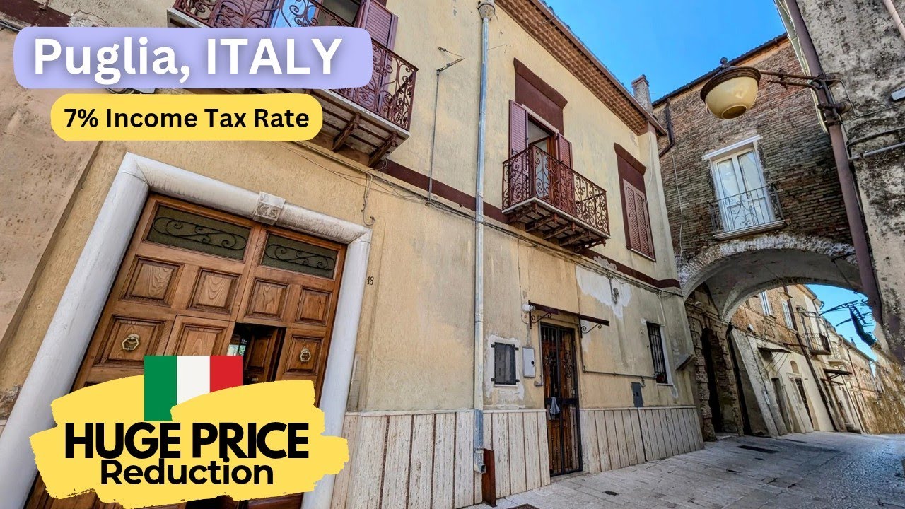 Fantastic Family Home in Puglia Italy with Terrace: Invest in Italy
