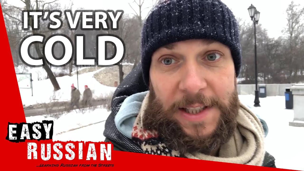 Winter Tour Around The Moscow River Landmarks | Easy Russian 44