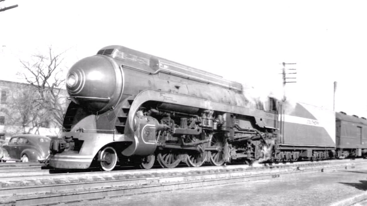 Southern Railroad Class Ps-4 engine 1380 - YouTube