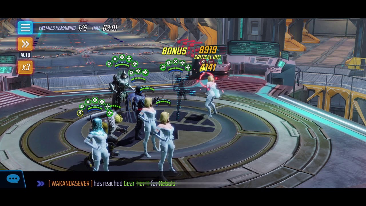 4 Emma Frost cannot beat 1 Emma Frost Marvel Strike Force YouTube