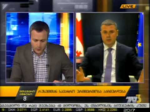 ტვ3-ის სტუმარი სოფლის მეურნეობის მინისტრი ოთარ დანელია