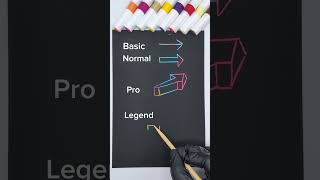 How to draw 3d arrow. #drawing #art #artist #shorts #howtodraw