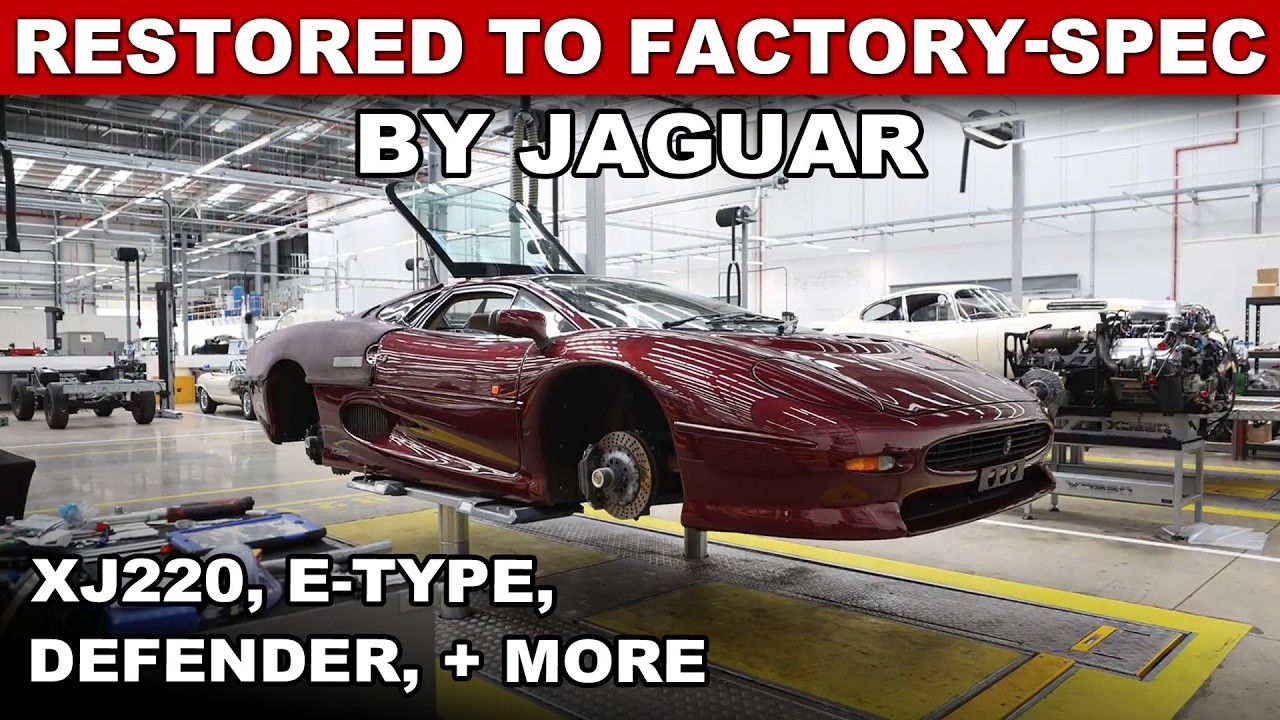 The OEM That Restores Its Legendary Classics For you: Jaguar Land Rover | Capturing Car Culture