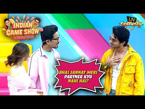 Bharti ने क्यों अलग की Jannat और Abhishek की जोड़ी? | Indian Game Show | Funny Moments