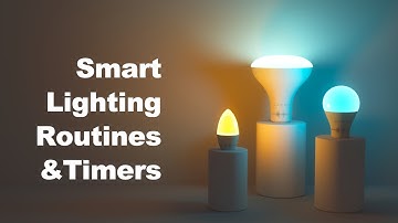 LUMIMAN smart home lighting routines&Timers