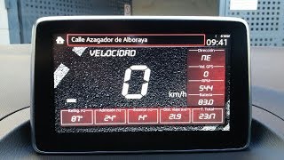 MAZDA CONNECT 2018 SPEEDOMETER 5.5 ALL IN ONE screenshot 3