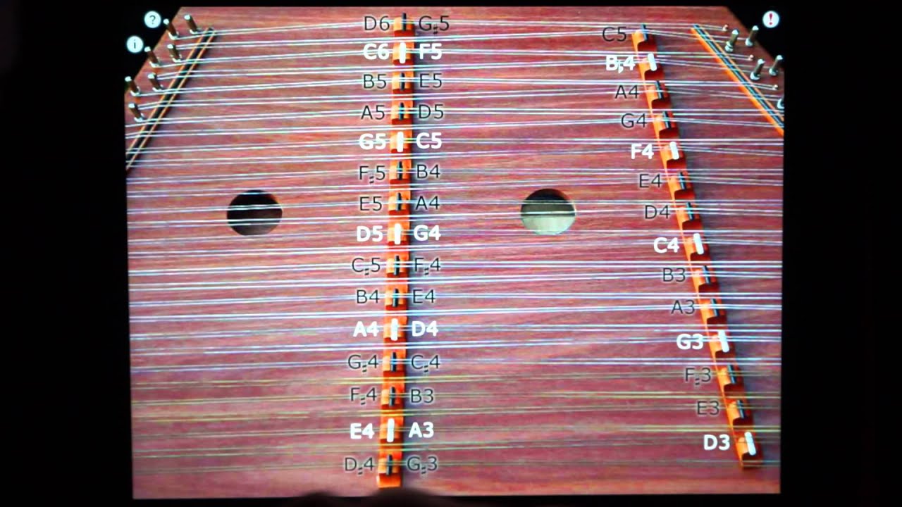 "Trapezoid" Hammer Dulcimer for iPad Stereo Imaging Demo YouTube