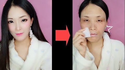 Khi phụ nữ tẩy trang  - Đỉnh cao của makeup - Makeup challenge - Makeup Art