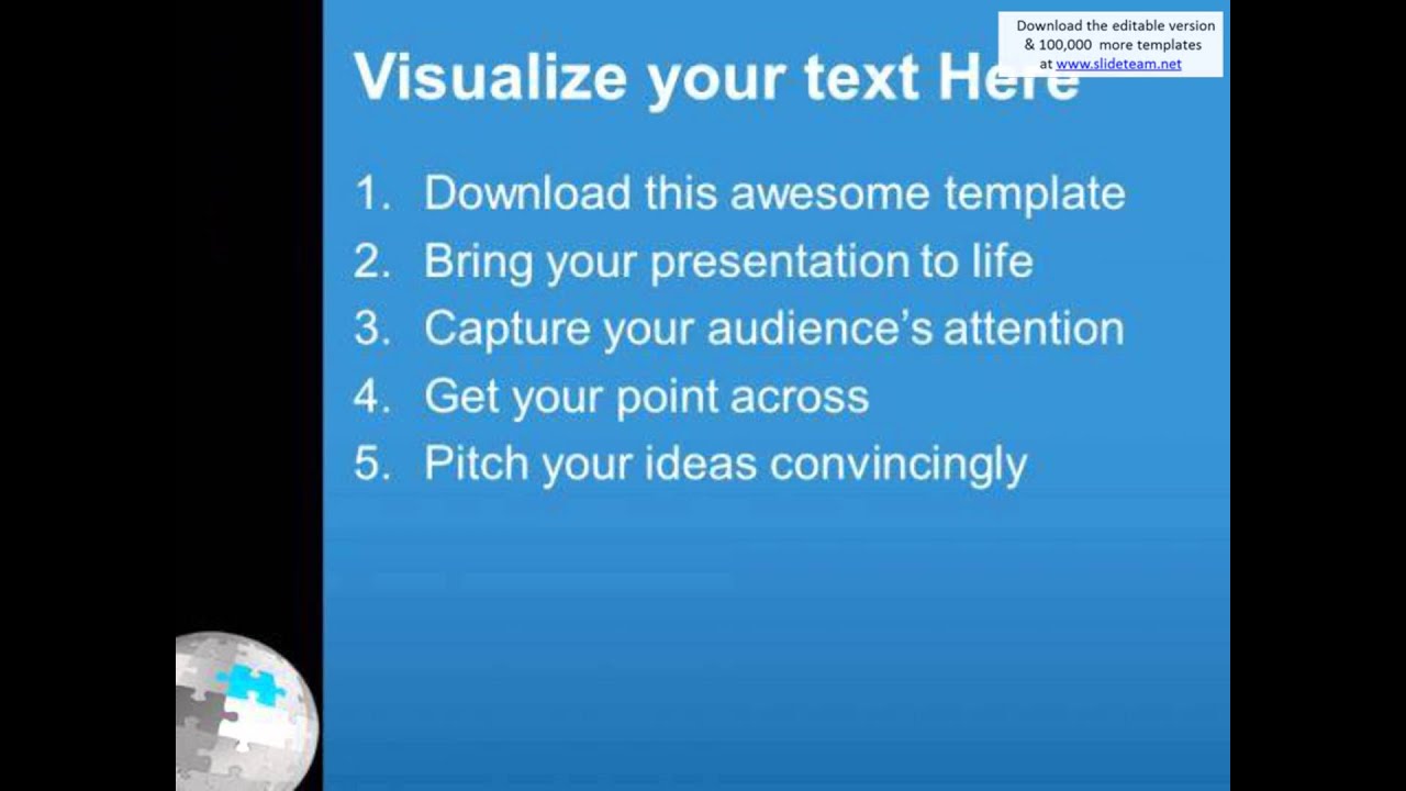 solve the global problem with right solution powerpoint templates ppt backgrounds for slides 0613 pr