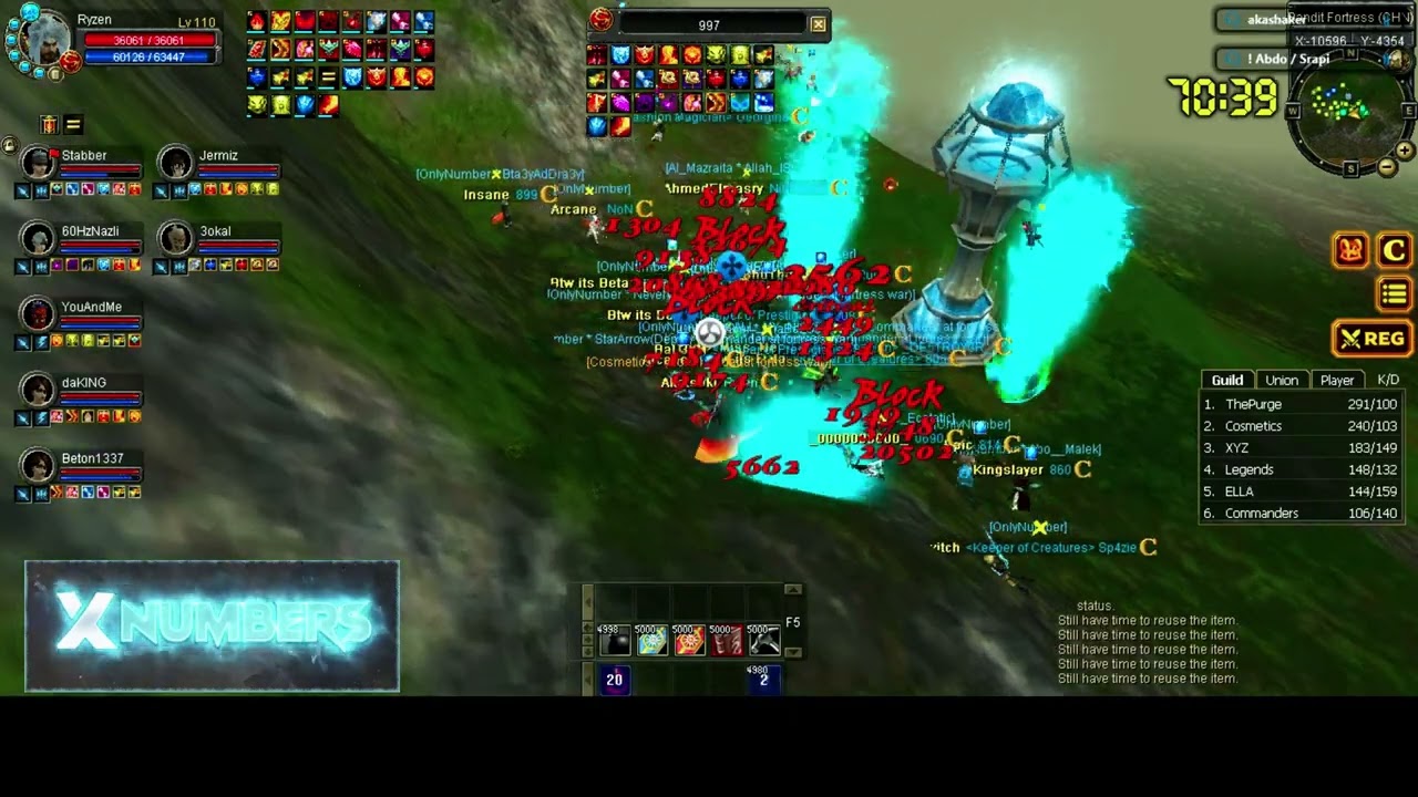 [Cerberus Online] Xnumbers Occupied Bandit Fortress War