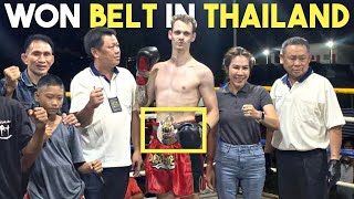 I Became A MUAY THAI CHAMPION in THAILAND 🇹🇭