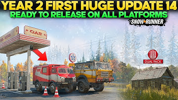 New Year 2 First Huge Update 14 Ready to Release on All Platforms in SnowRunner You Need to Know