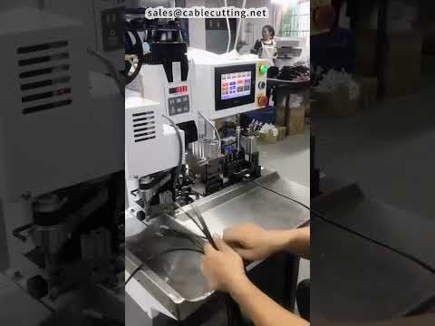 Multi Core and Single Core Stripping and Crimping Machine Showcase