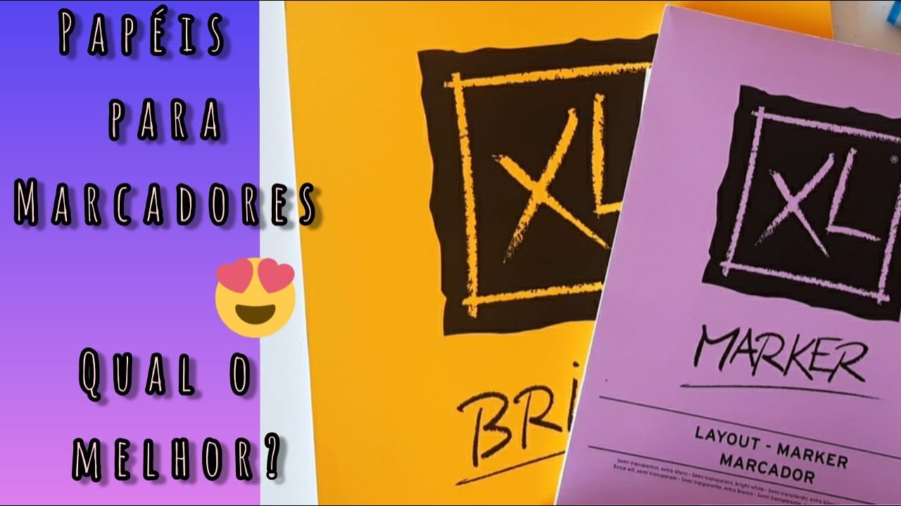 Papéis para Marcadores Artísticos - QUAL É O MELHOR?