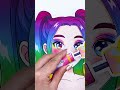 Mira Princess Wedding Transformation 💍✨#kpopdemonhunters #papercraft