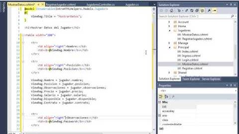(DEMO) CURSO DE ASP .NET MVC5 CON C# Y SQL SERVER - VIDEO 41