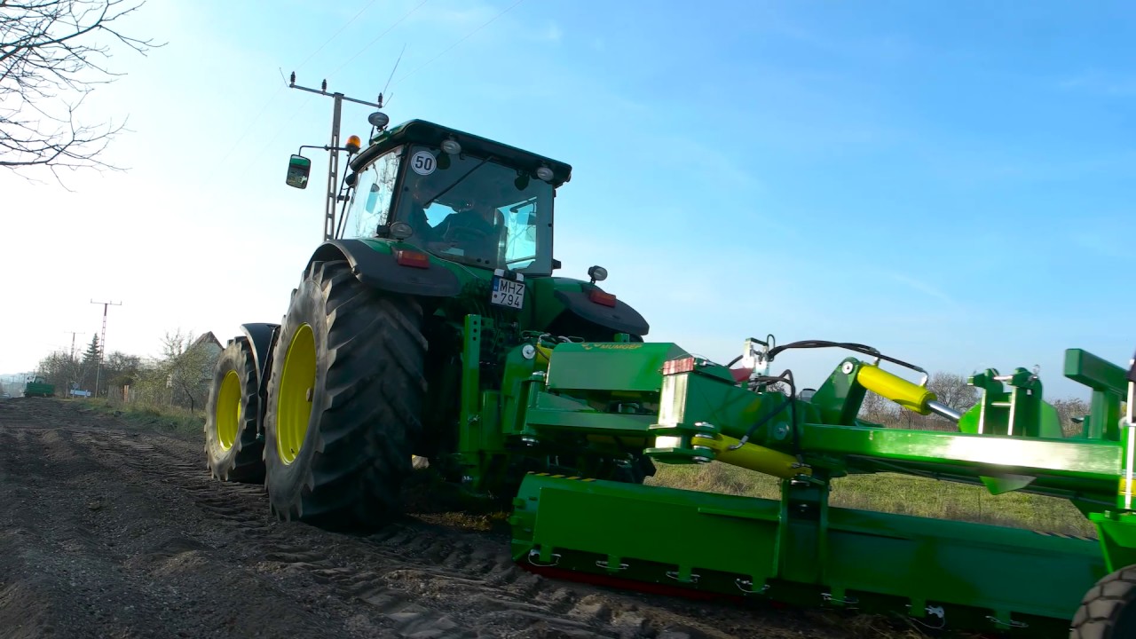 MUMGÉP útjavító gépsor: kőtörő-keverő berendezés + gréder + lapvibrátor