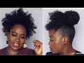 Easy High puff using clip ins|styling in 2 ways