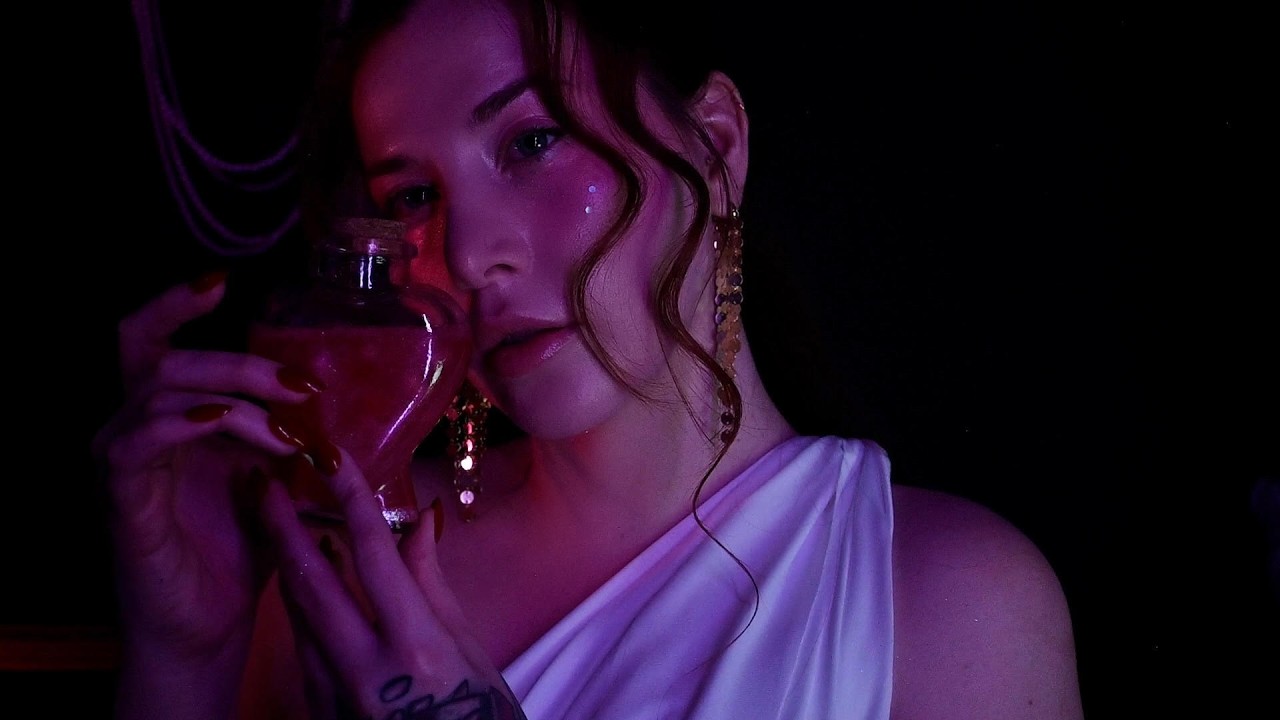 Aphrodite Mixes You A Love Potion 💕 ( tapping, fizz, soft spoken )