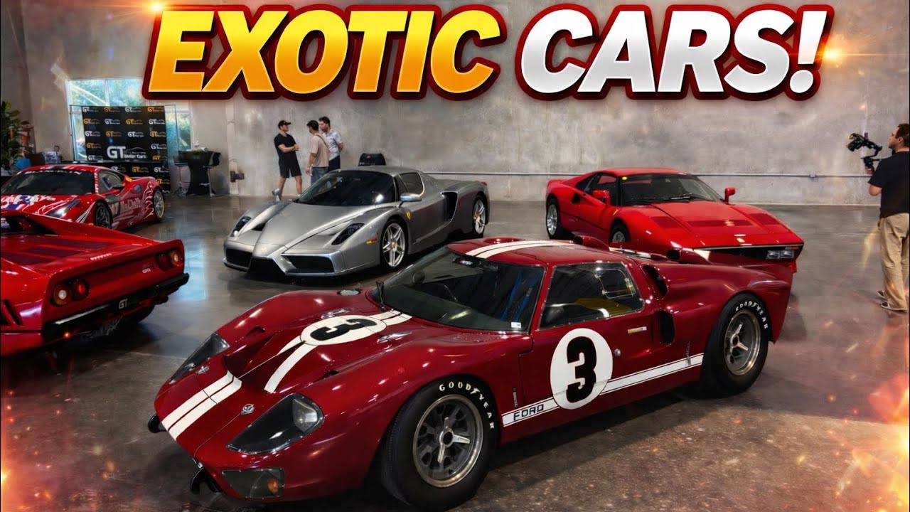 Это была НЕ обычная встреча любителей автомобилей | Автомобили GT | Ferrari F50 и 2 Enzo