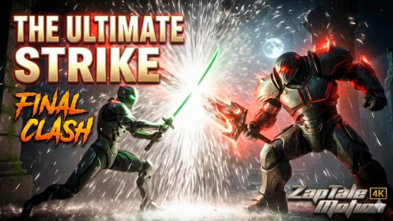 THE ULTIMATE STRIKE: The Final Battle | ZapTale Motion 4K