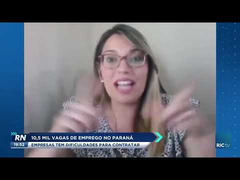 Mais de 10 mil vagas de emprego no Paraná: empresas tem dificuldade para contratar