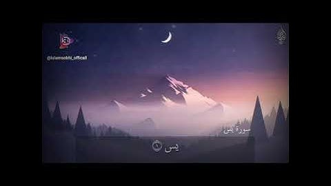 سورة يس بصوت القارئ بسام الفضالي