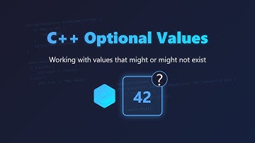 C++ Optional Values: Modern Error Handling for Beginners