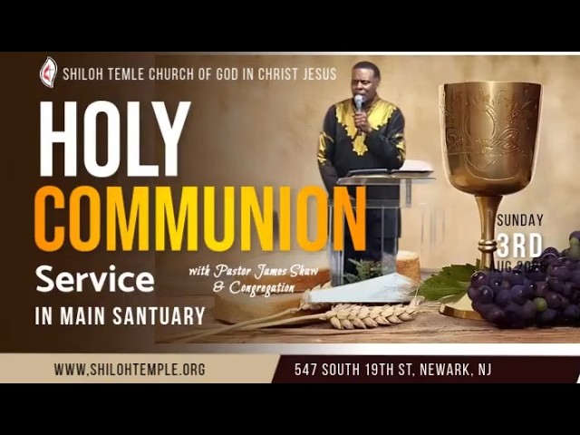 Holy Communion Worship Service - Pastor James Shaw - 8/2/2026