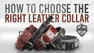 How to Choose a Heavy Leather Dog Collar