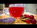 Make this cherry tea in 15 minutesso delicioussubtitle