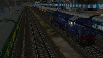 12779 GOA Express || PART1 || khandesh route || MSTS OPEN RAILS