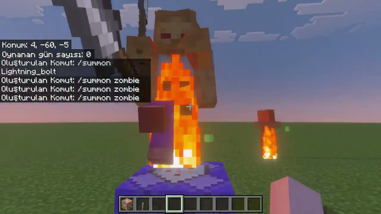 Minecraft komut bloku nasıl alınır ne işe yarar?