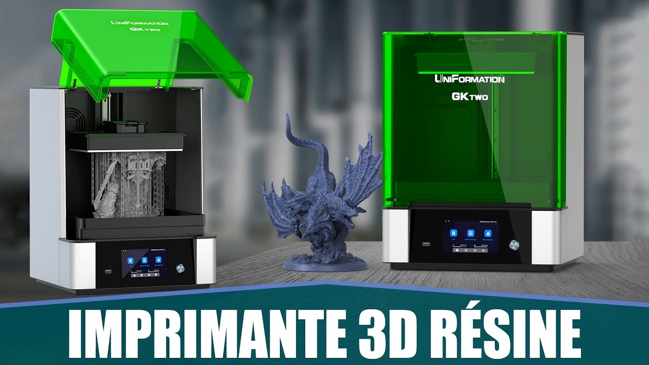 LA MEILLEURE IMPRIMANTE 3D RÉSINE UniFormation GKtwo 10.3 YouTube — free download