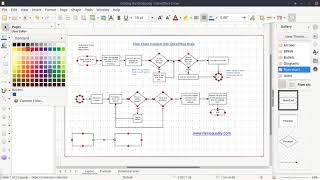 Creating Flow Charts using LibreOffice Draw screenshot 3
