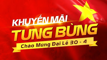 KISATO Khuyến Mãi Tưng Bừng - Chào Mừng Đại Lễ 30/4
