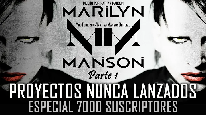 Los proyectos NUNCA lanzados de MARILYN MANSON con...