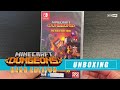 Unboxing Minecraft Dungeons Hero Edition - Nintendo Switch