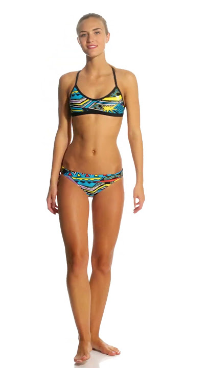 TYR Women's Sandblast Mojave Tieback Bikini Top at