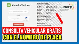 ¿Cómo saber el propietario de un vehículo con la placa?| Consulta vehicular por placa