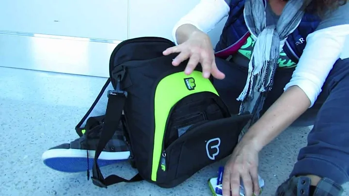 Micro Workstation bag with Amanda Wheatley at LAX ...