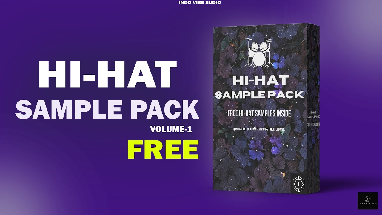 HI-Hat sample pack | FREE hi-hat sample pack | Download free trap drum kit | Free samples
