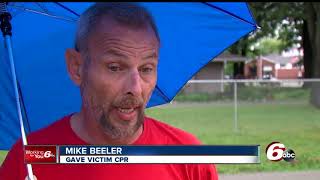 Man gives 14-year-old victim CPR after Lawrence shooting