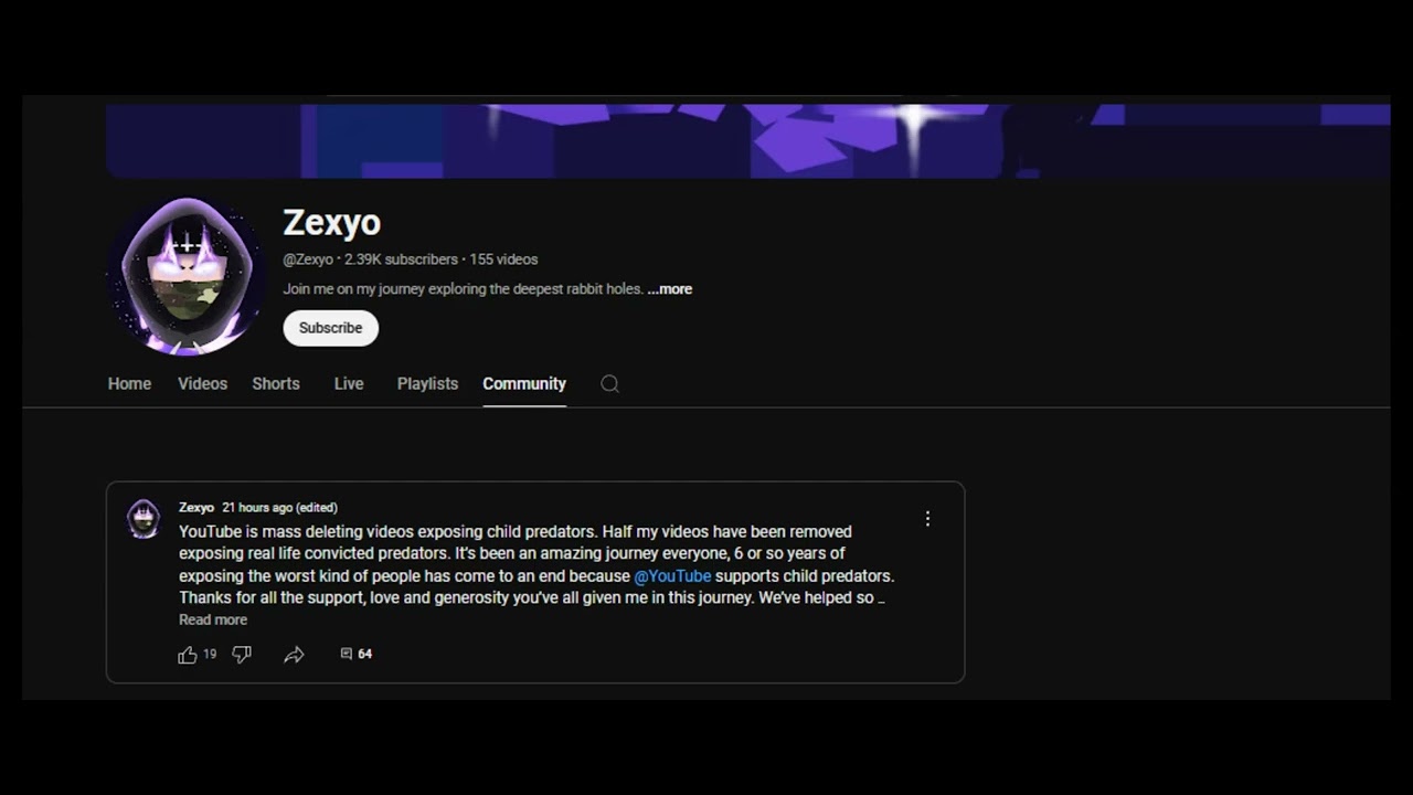 A message to zexyo for DMCA abuse and copyright fraud